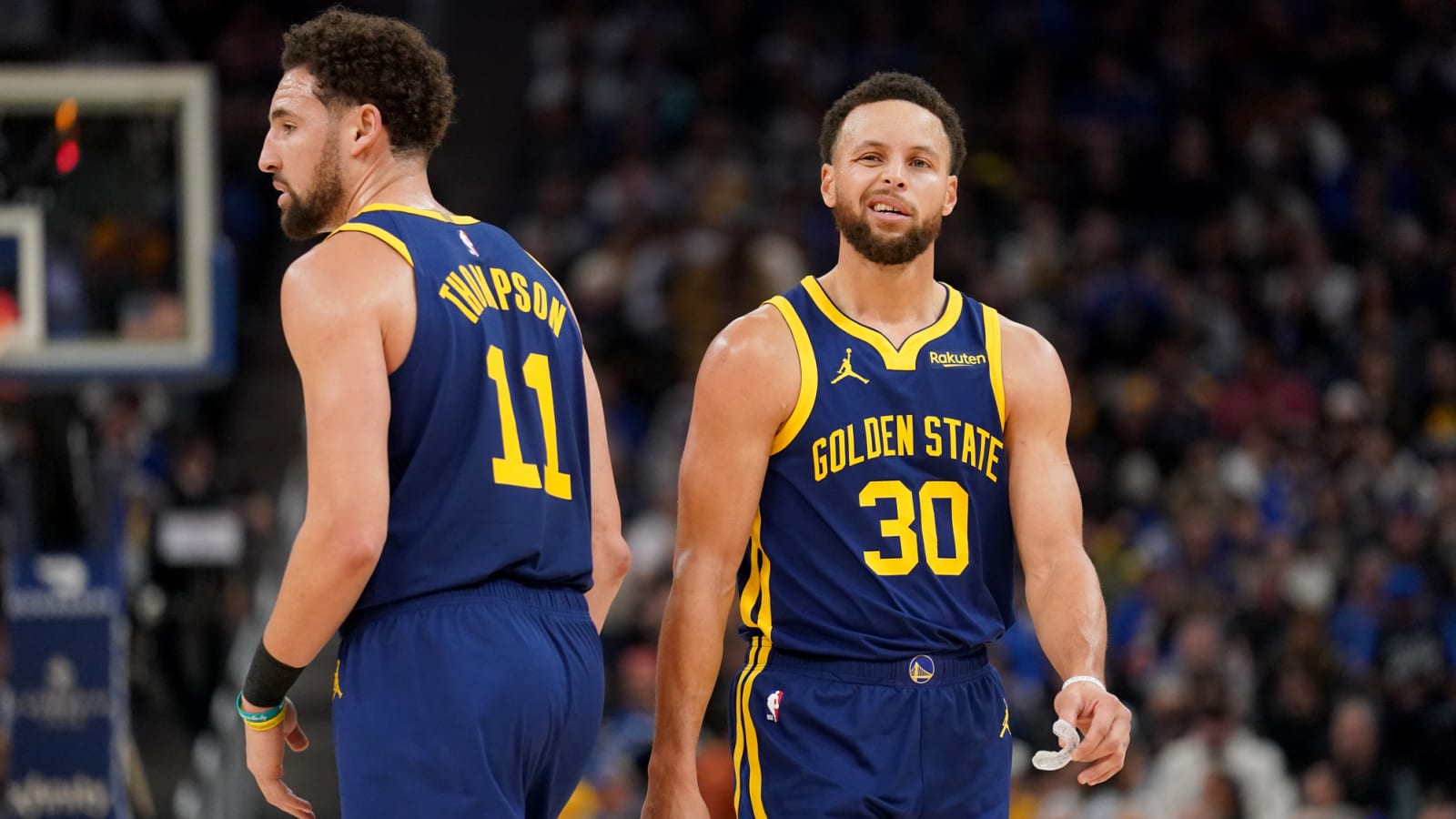 Report: Thompson had request for Curry during Warriors talks