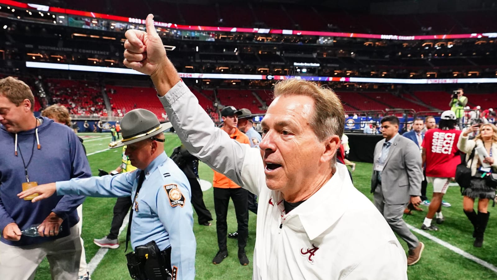 Nick Saban has message for CFP selection committee Yardbarker