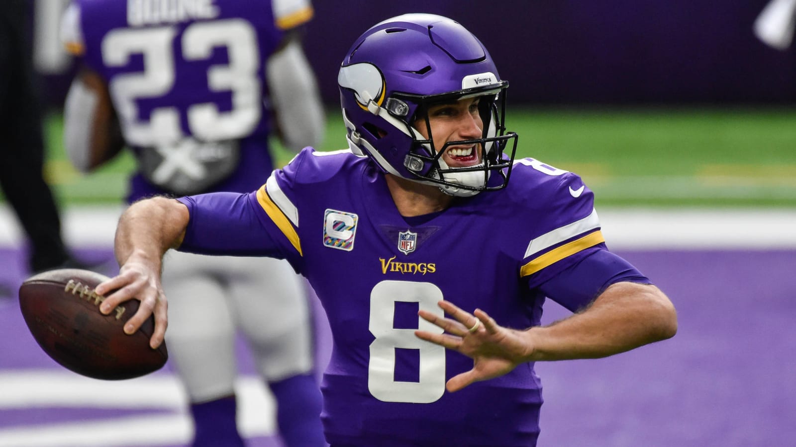 Vikings' Cousins: 'I won't finish' season if INTs continue