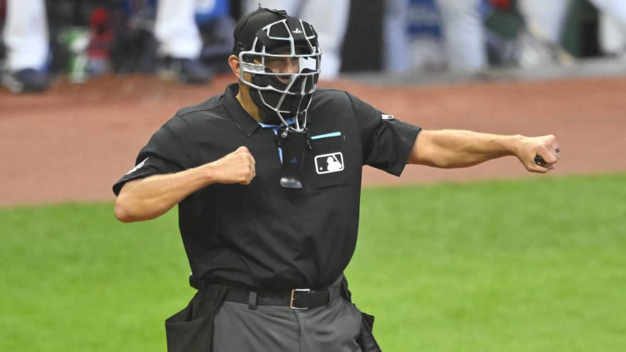 Watch: MLB umpires in midseason form with rough missed call