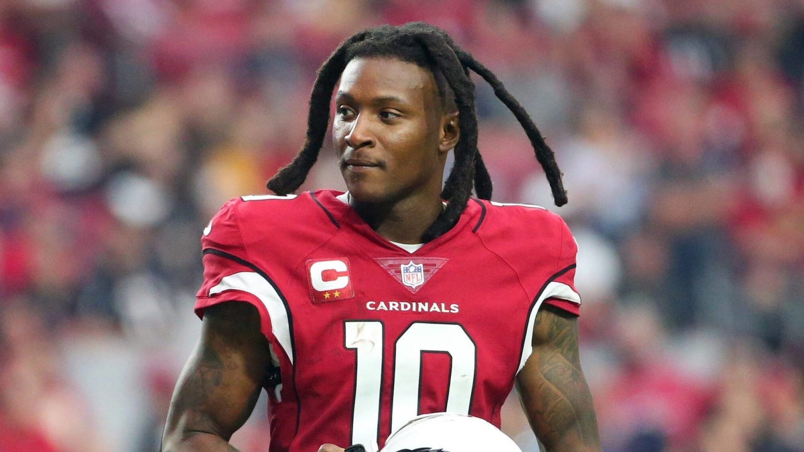 The Cardinals are moving around WR DeAndre Hopkins more in an