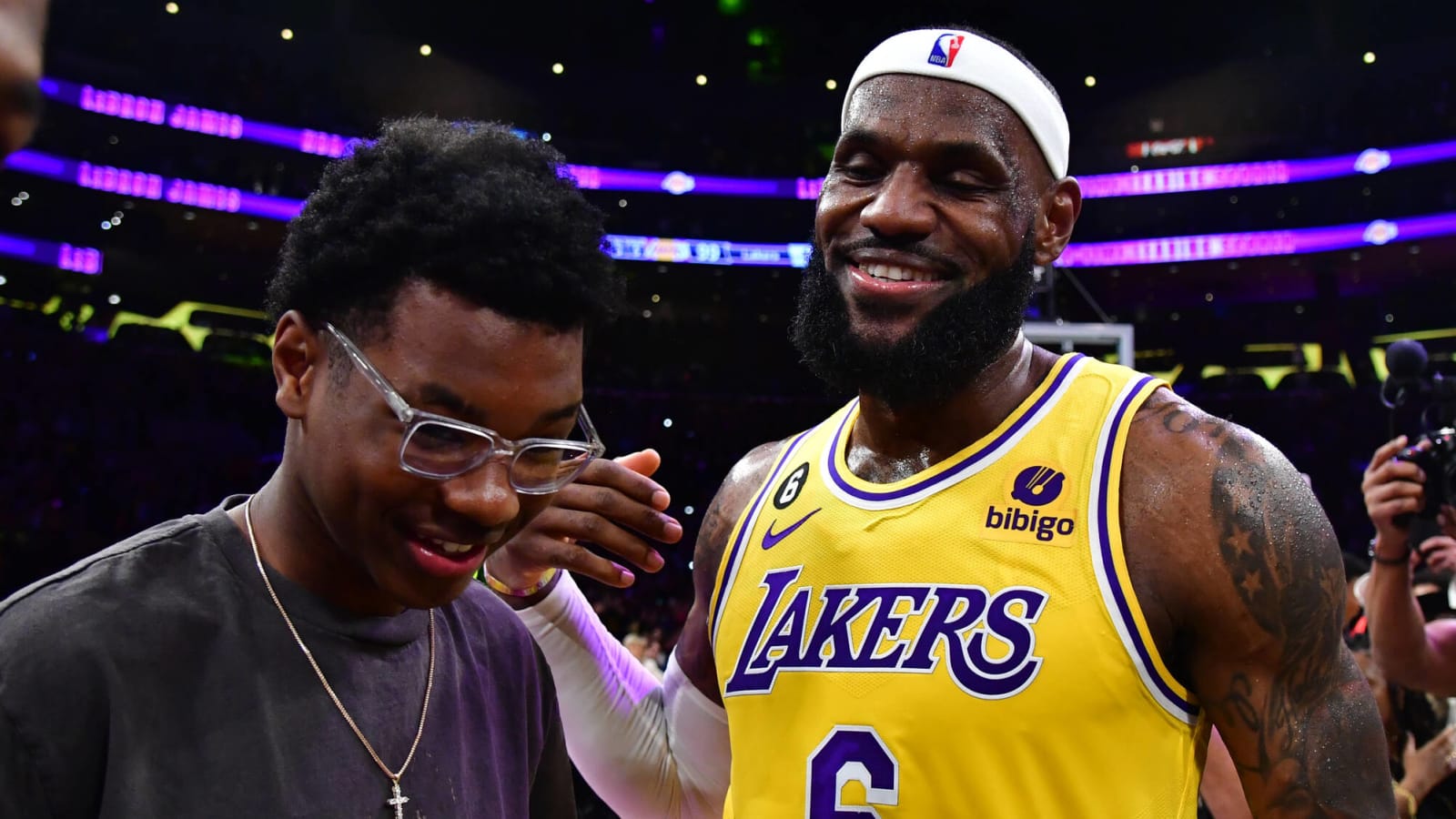 LeBron James son Bryce unhappy over Lakers trading Russell