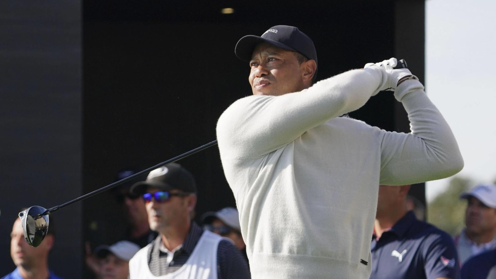 Which tournament is Tiger Woods participating next following withdrawal from Genesis Invitational?