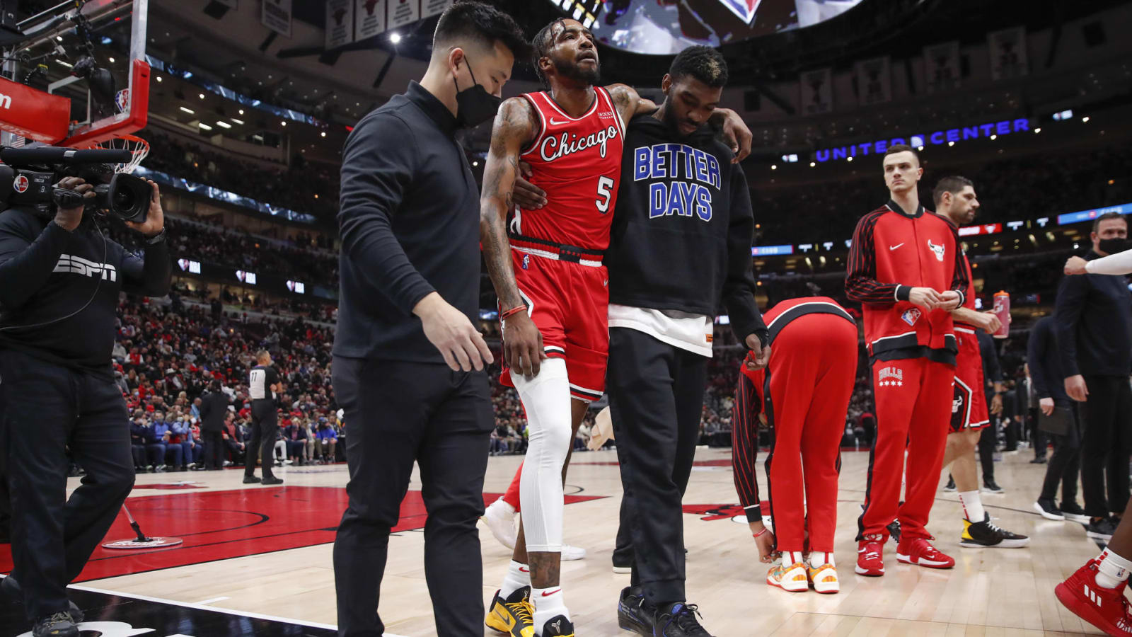 Bulls forward Derrick Jones Jr. to miss four to six weeks