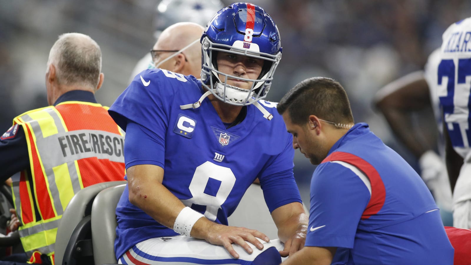 Daniel Jones recovering from concussion, could play vs. Rams