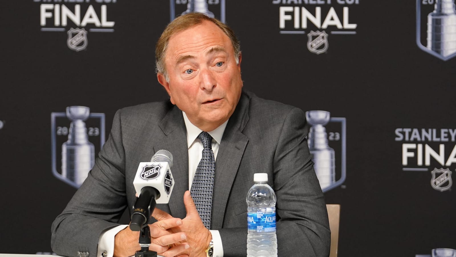 Bettman Says NHL On Pace To Set Attendance Records
