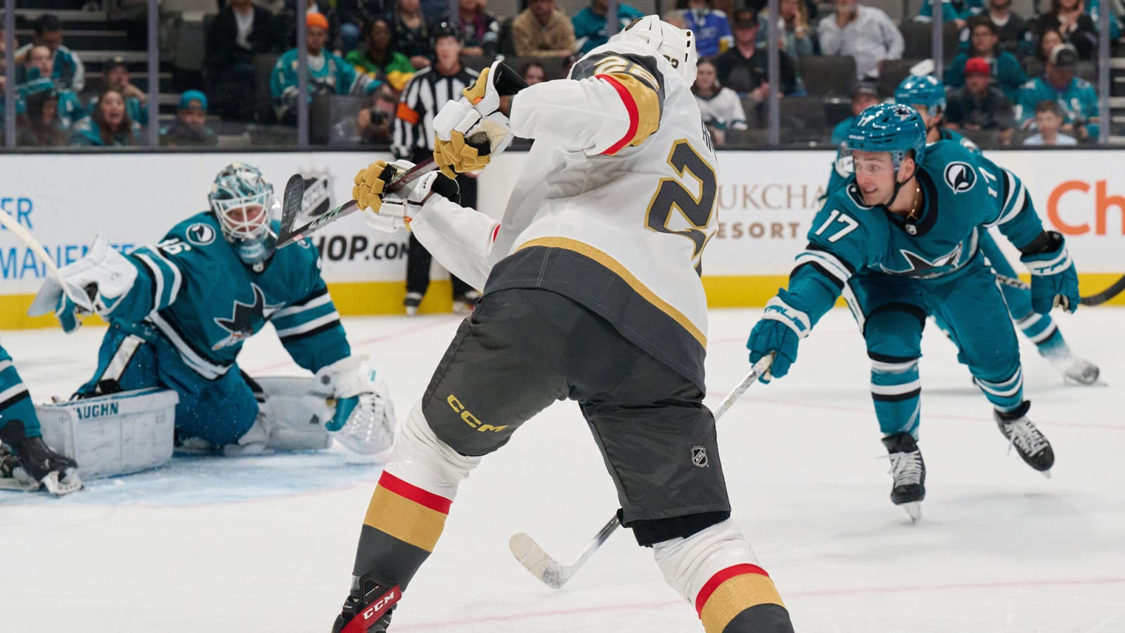 Golden Knights place forward on injured reserve