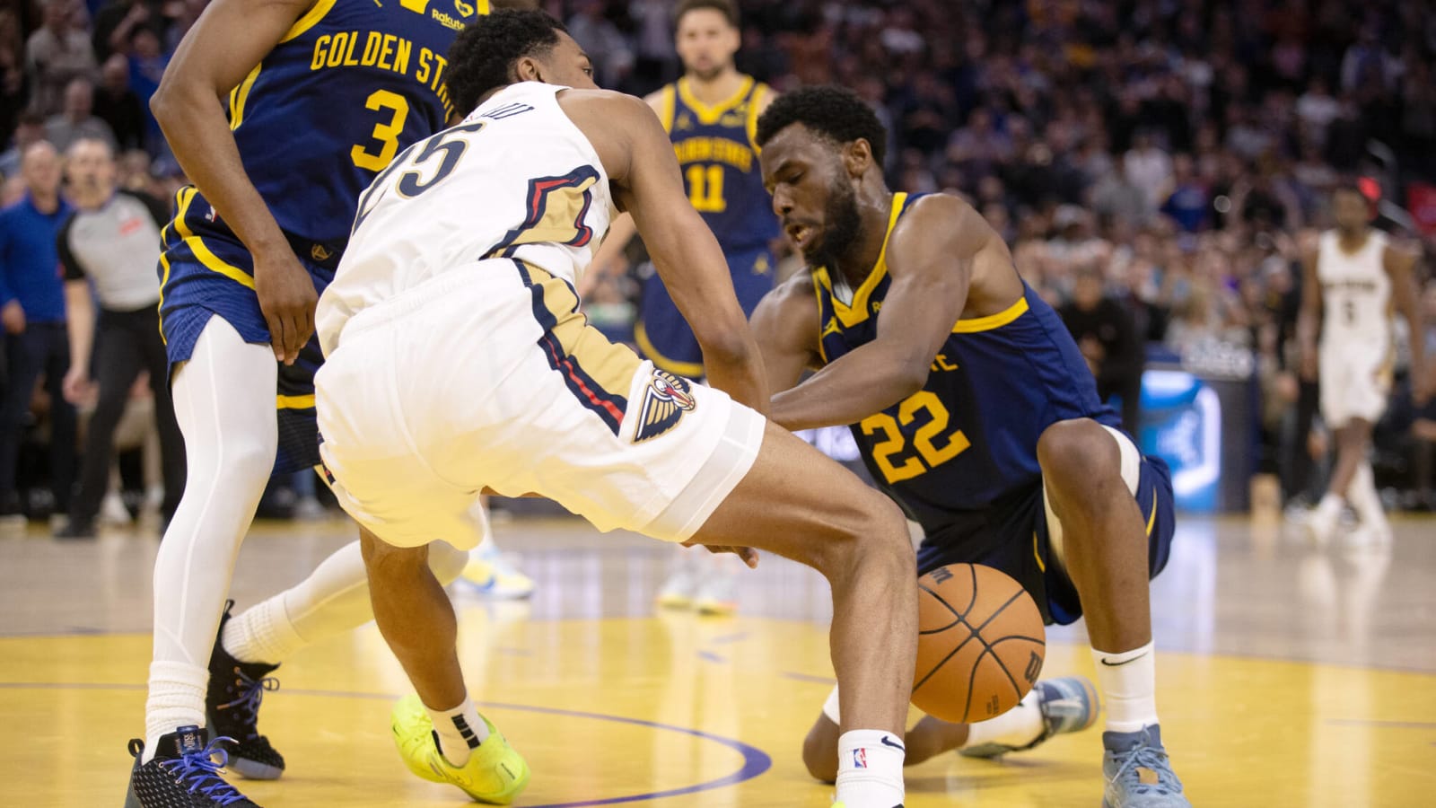 Warriors Announcers Go Viral After Claiming No Foul On Crucial Play In Pelicans Loss