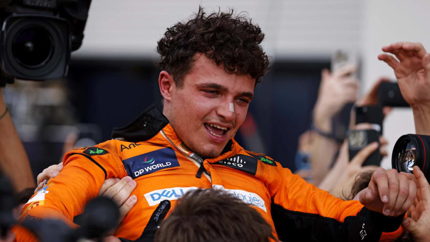 Lando Norris claims McLaren has caught up to the Max Verstappen-led Red Bull ‘earlier than he expected’
