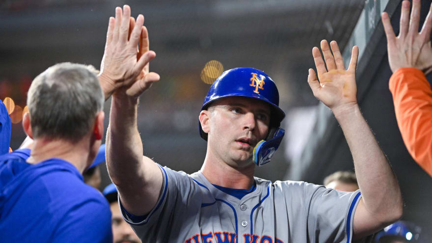 Mets' Pete Alonso comments on ending slump amid free-agency drama