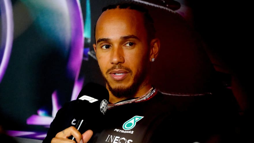 Watch: Lewis Hamilton tries NFL flavors in Broncos' schedule release video