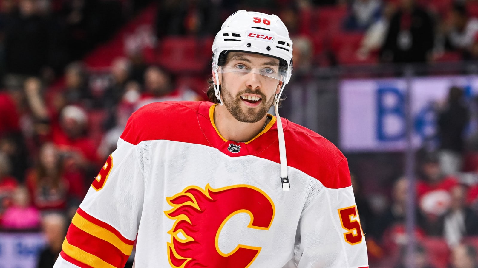 Flames place center on IR, recall two AHL standouts
