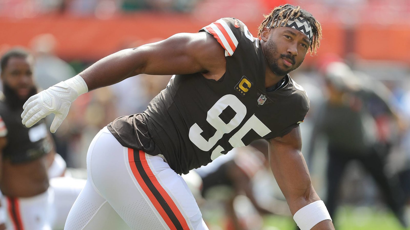 Myles Garrett misses practice, status for Thursday's game unknown