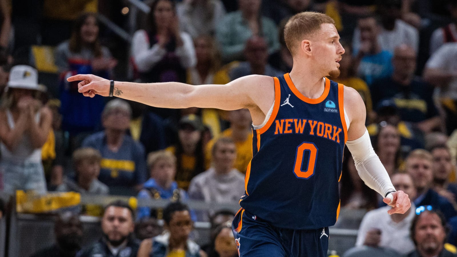 Knicks Donte DiVincenzo Takes Shot at Pacers Myles Turner
