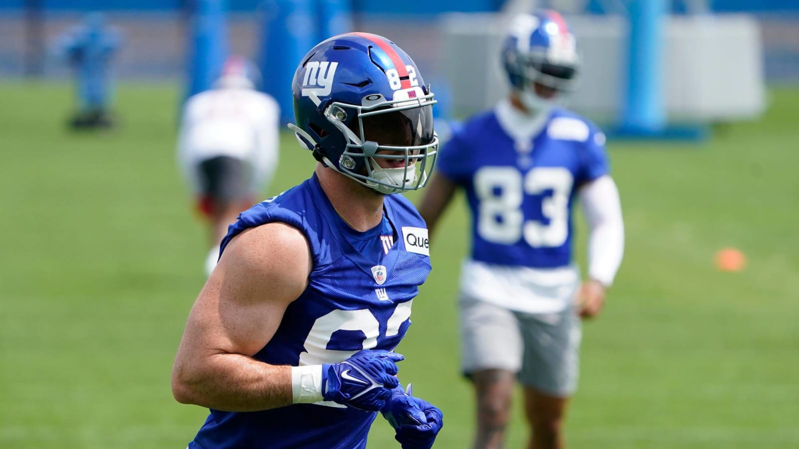 Giants’ Daniel Bellinger lands great review from George Kittle