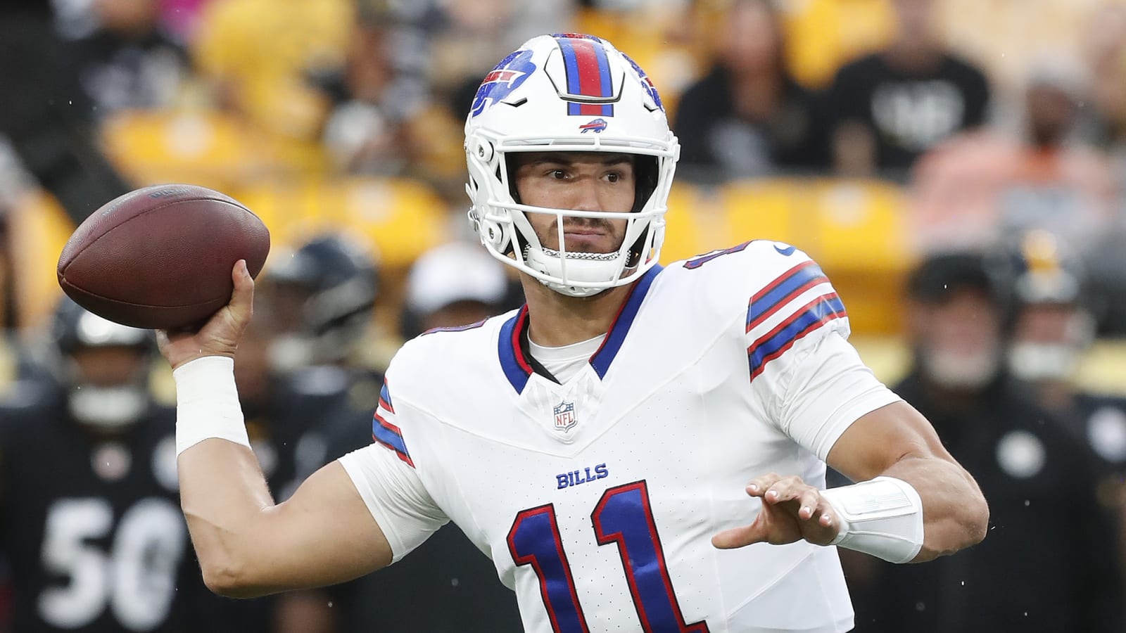 Steelers announcer shades Mitchell Trubisky after interception