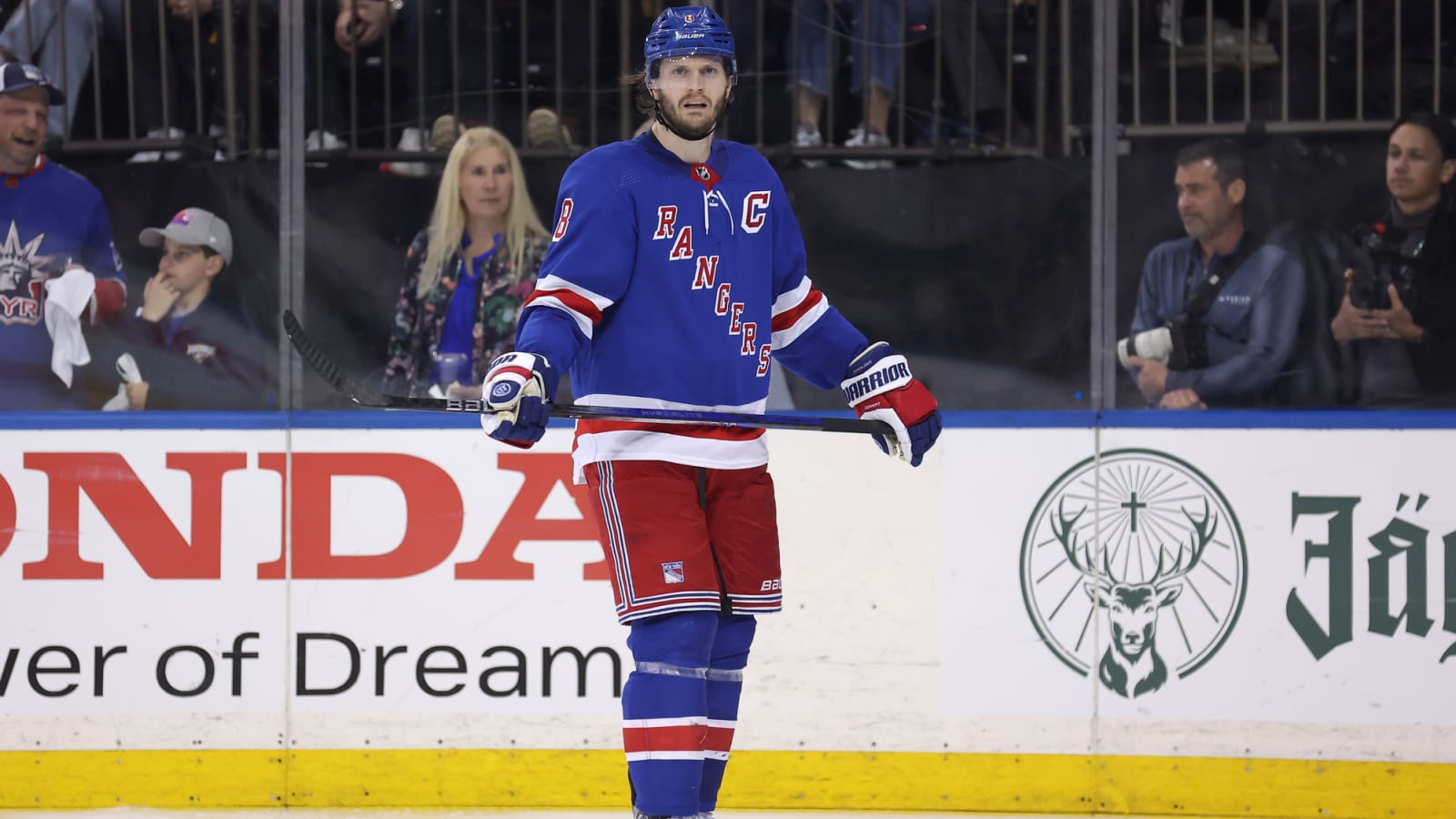 Report: New York Rangers Captain Heading to Detroit
