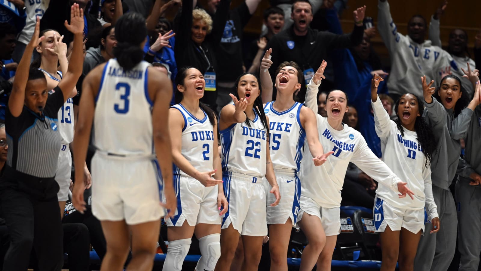 Duke women avoid upset vs. Oregon despite star player's absence