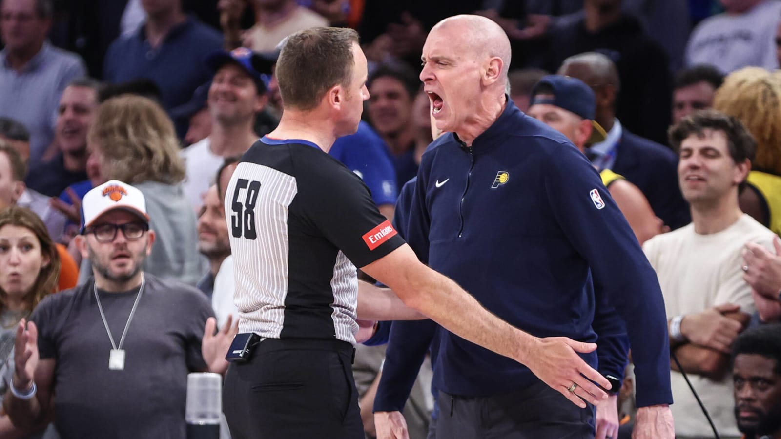 Pacers file a number of questionable calls after Game 2 loss