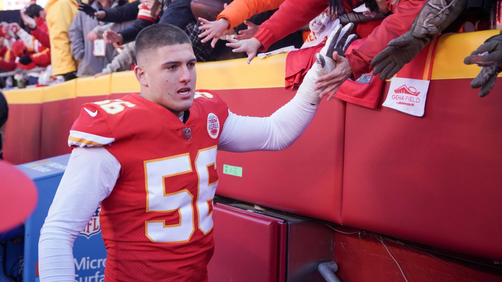 DE George Karlaftis,aka 'Furious George,' is on a tear for Chiefs