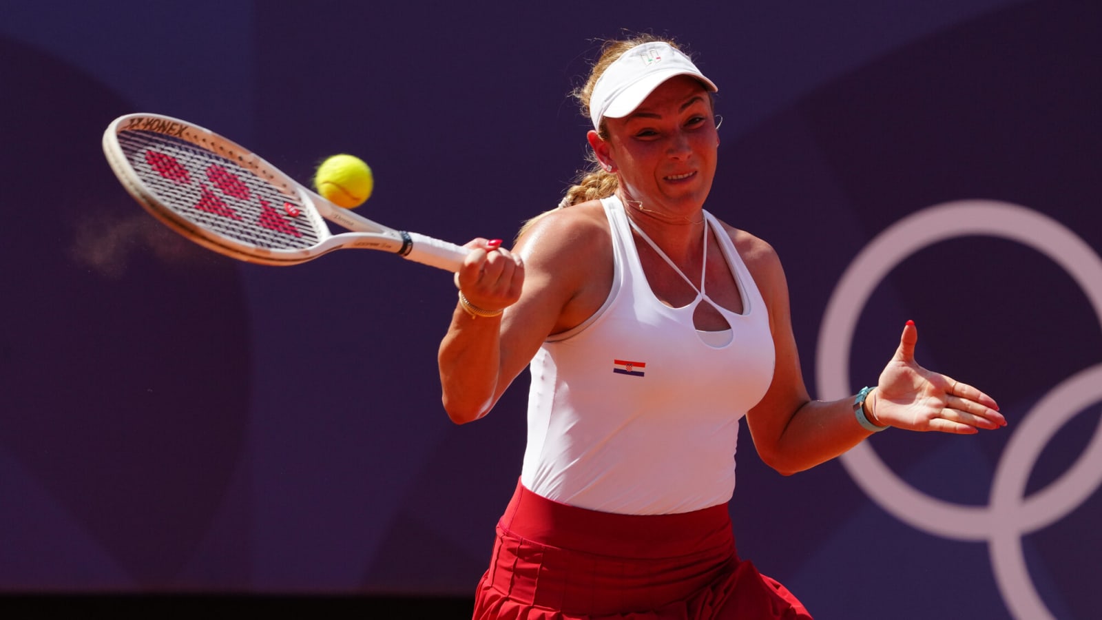 Watch: Donna Vekic breaks down in tears as she becomes first Croatian woman to reach Olympics Semifinals in singles