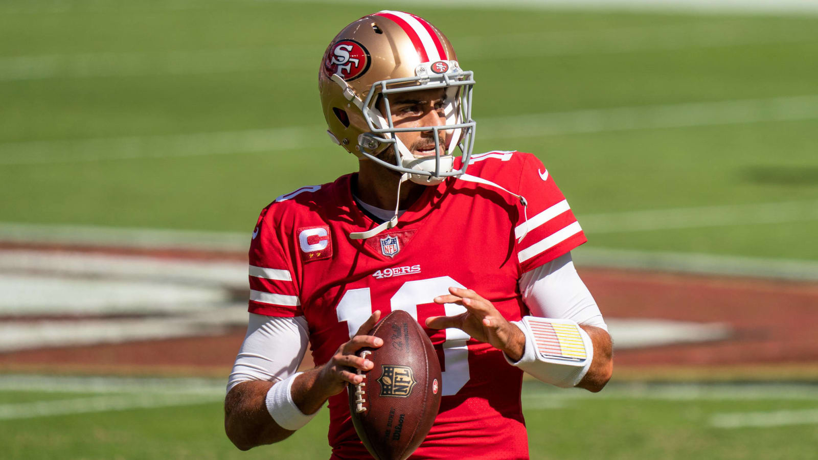 Report: 49ers asking for first-rounder in trade for Garoppolo