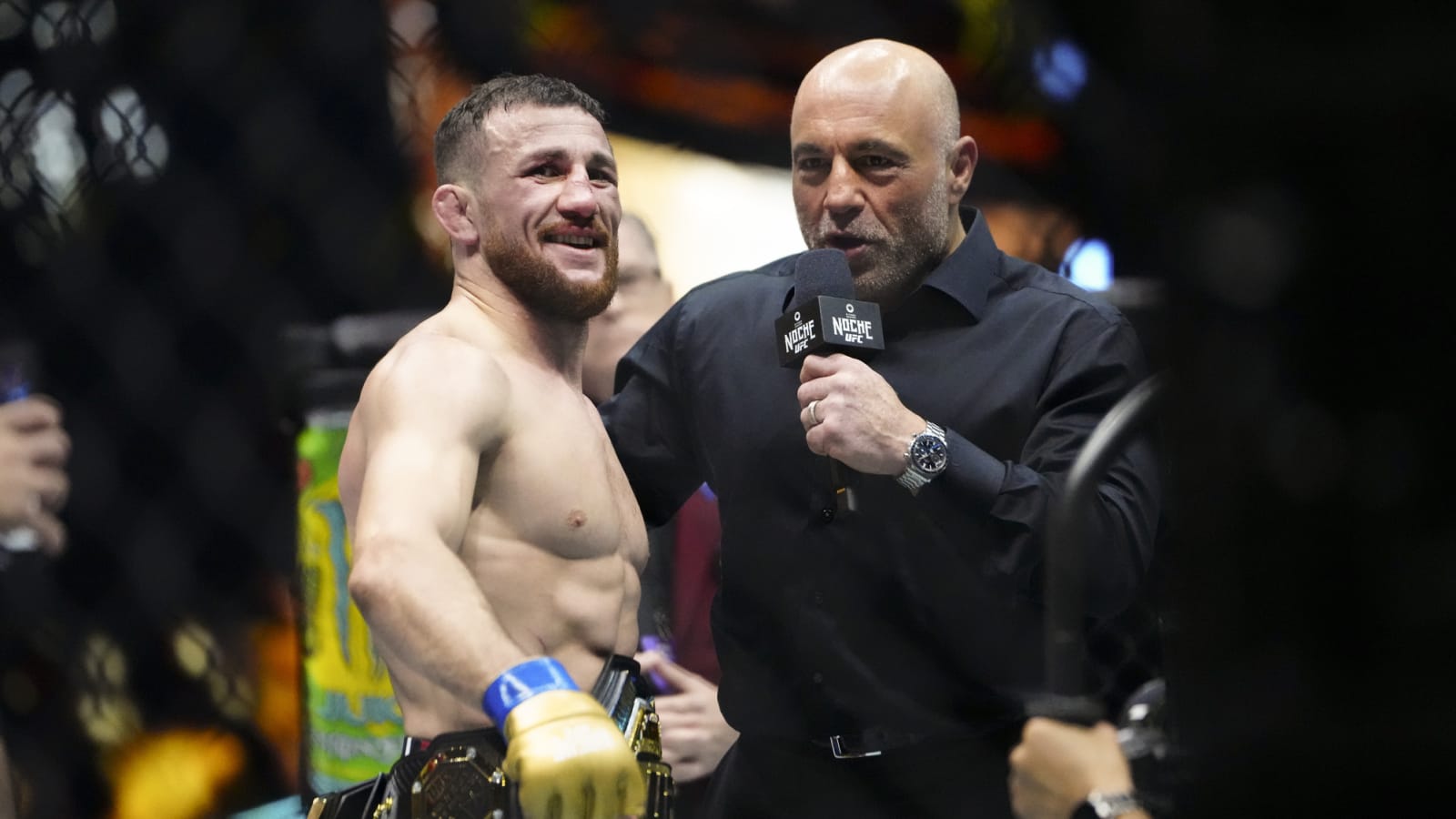 'Nobody will protect you..' Merab Dvalishvili fumes over being denied entry to UFC PI over Team Khabib’s presence