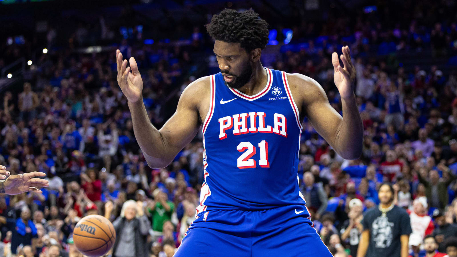 NBA fines Joel Embiid for 'obscene gesture' on court