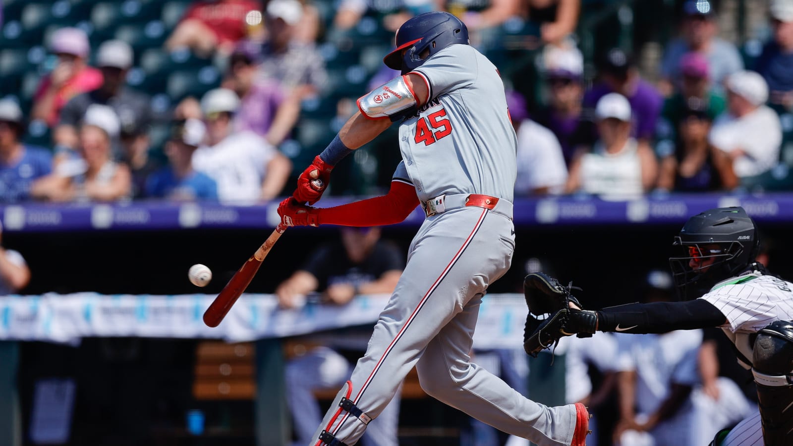 Nationals option first baseman who broke into bigs with a bang
