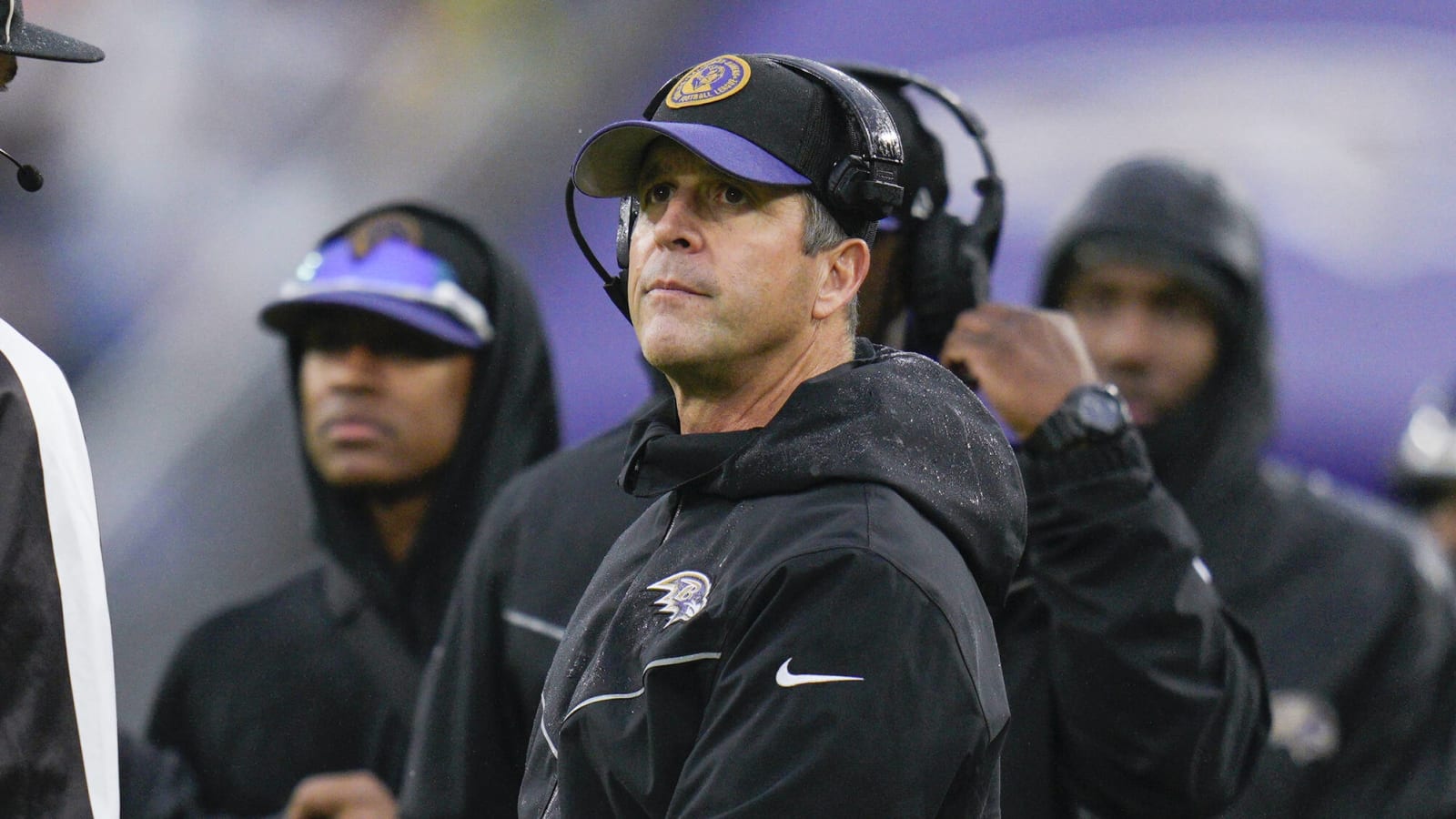 Ravens' John Harbaugh addresses losing key members of staff