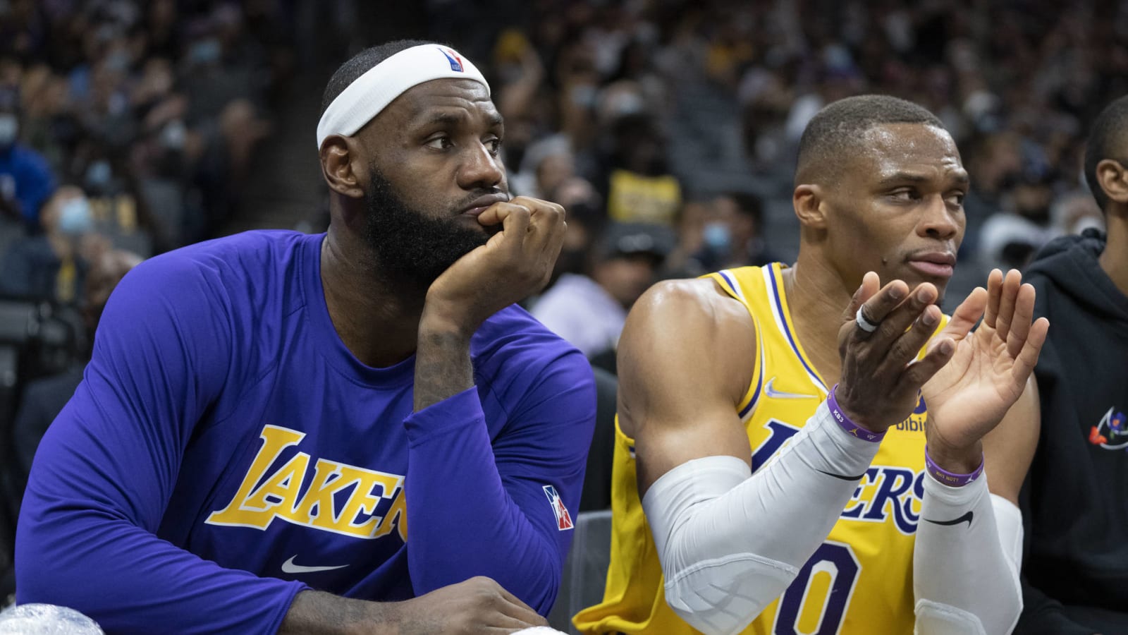 LeBron James, Anthony Davis share advice to Russell Westbrook after disappointing debut