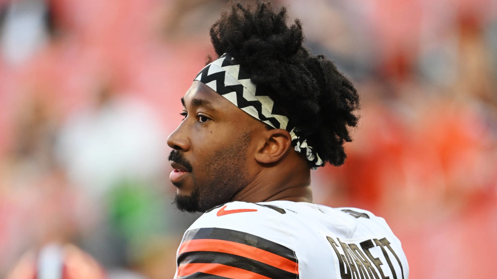 Browns' Myles Garrett responds to viral Baker Mayfield quote