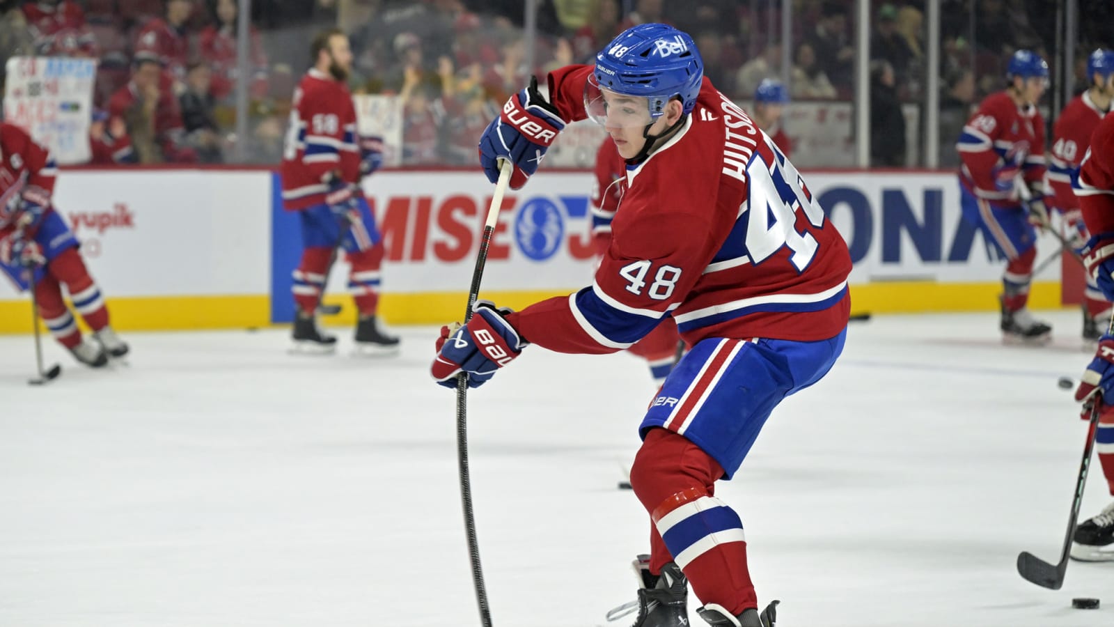 When Hutson and Suzuki invite themselves into the same category as McDavid and Draisaitl