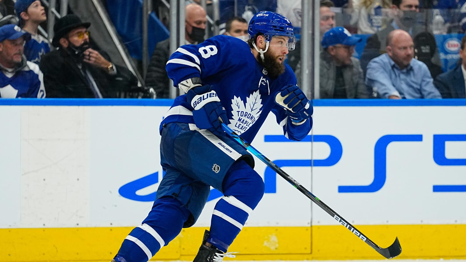 Jake Muzzin has already become a strong mentor to Ben Danford, Cade Webber