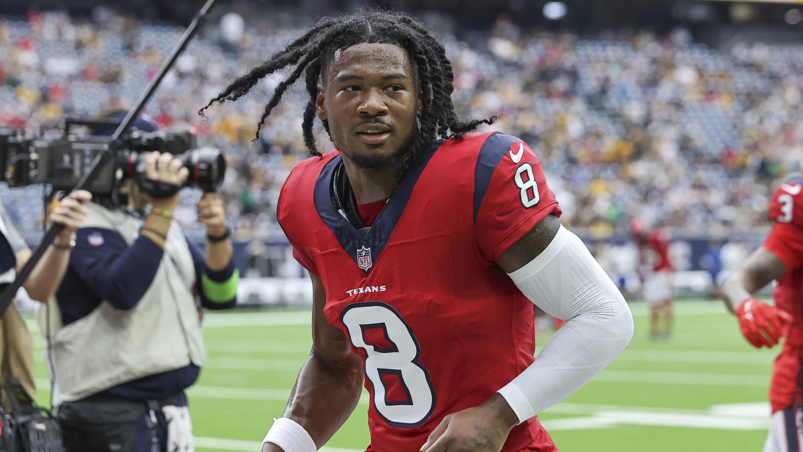 Former Alabama WR turning heads at Texans’ training camp two years after beating cancer