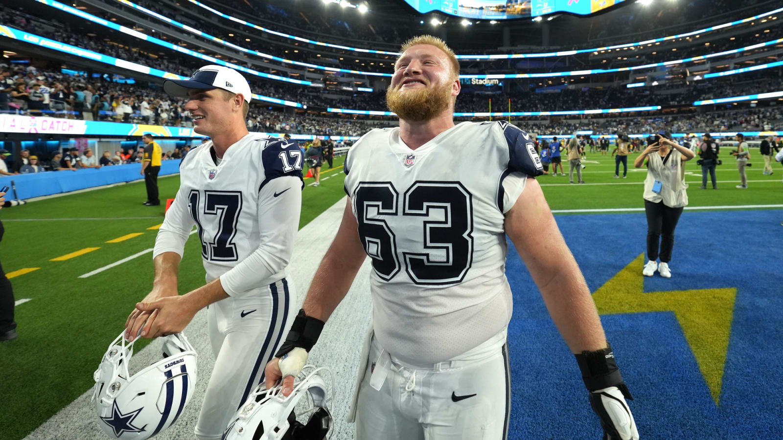 Where Washington Commanders Center Tyler Biadasz Ranks Among NFL Peers