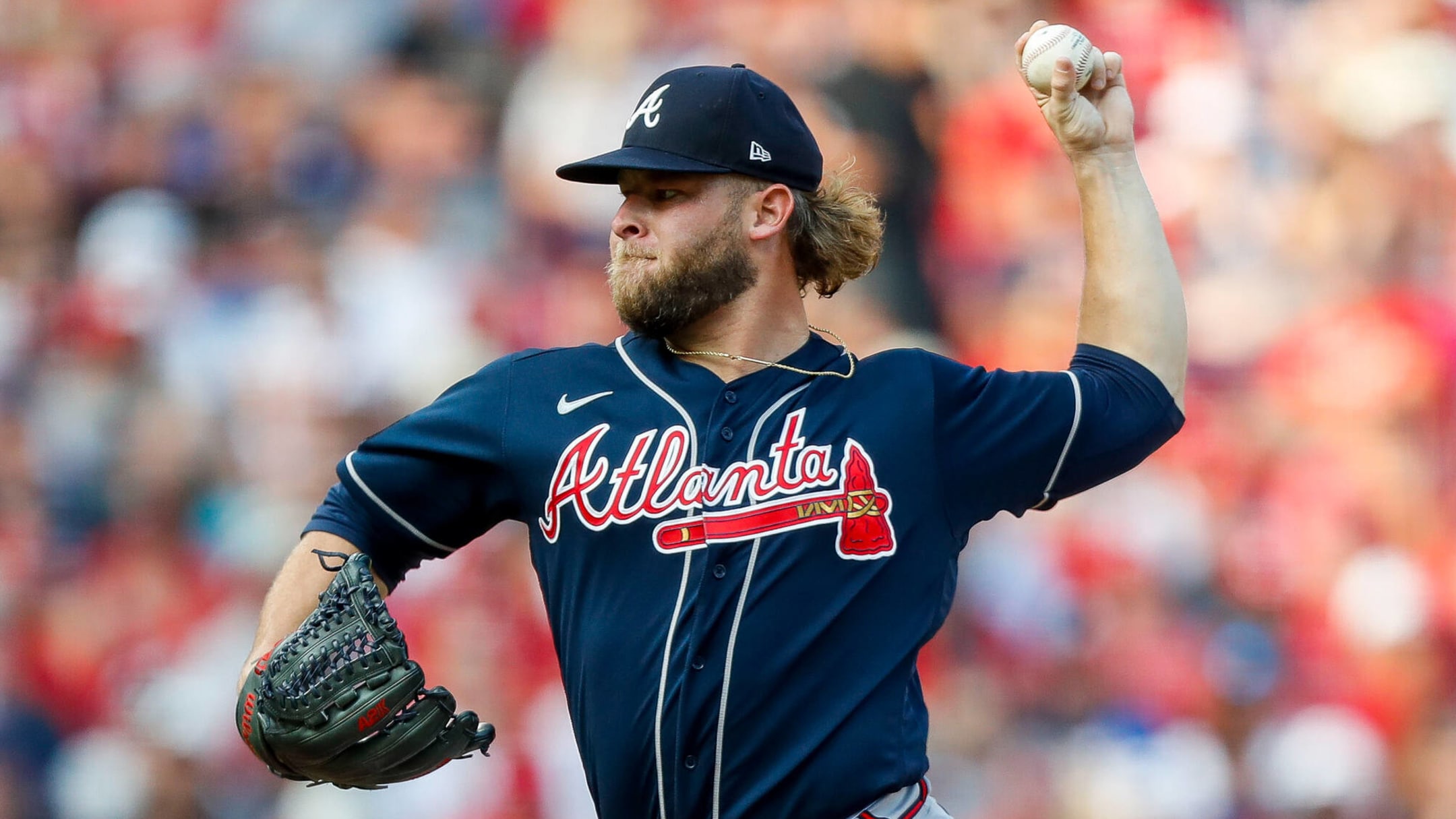 A.J. Minter might be best reliever in MLB now