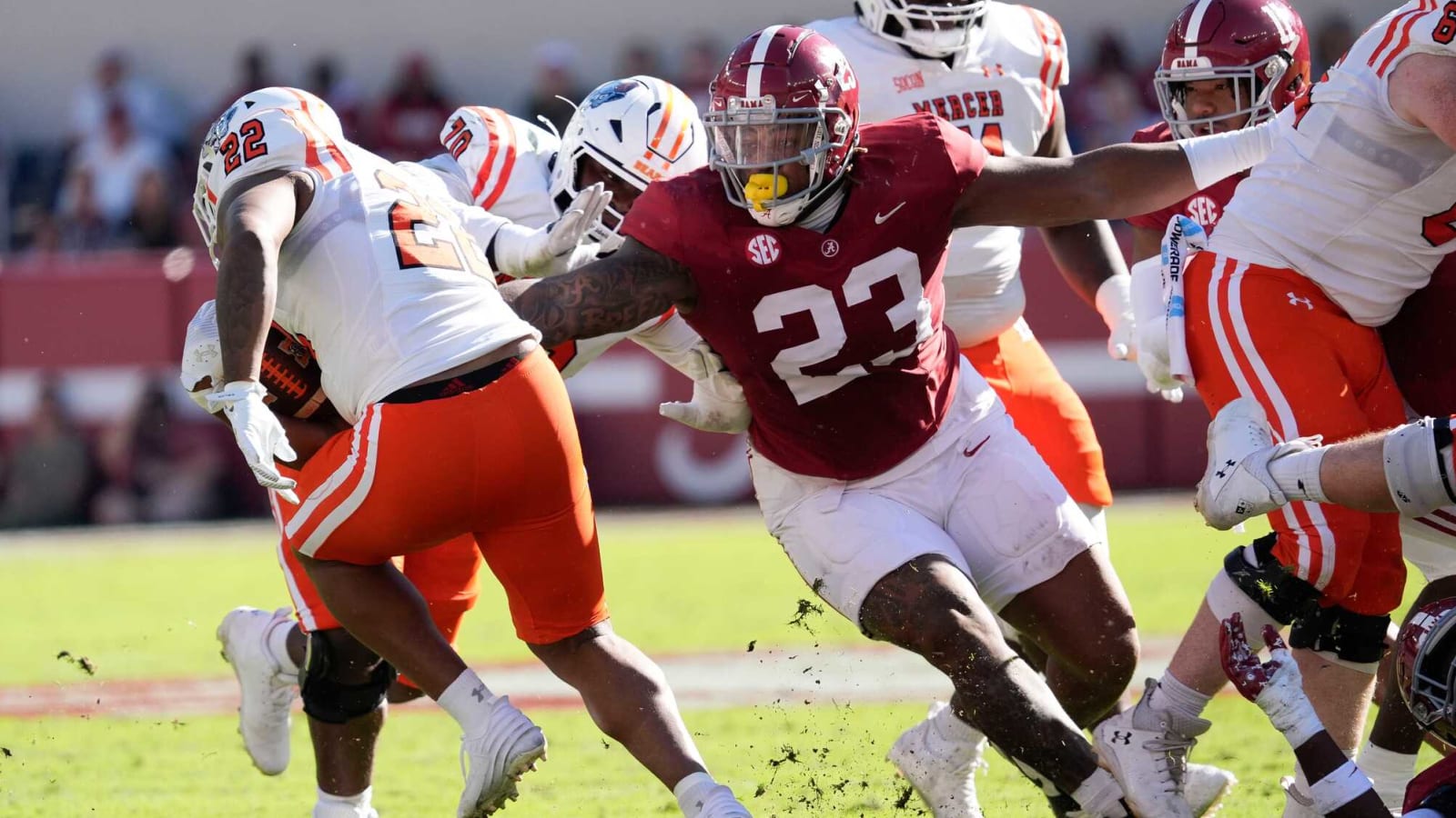 Potential breakout Alabama DL making his mark:  ‘I don’t think he realizes how much of an impact he is’
