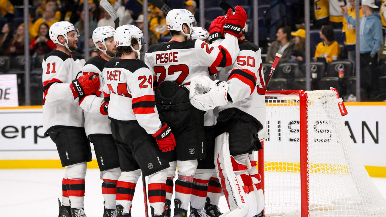 Devils Shutout Predators in a Milestone-Filled Contest