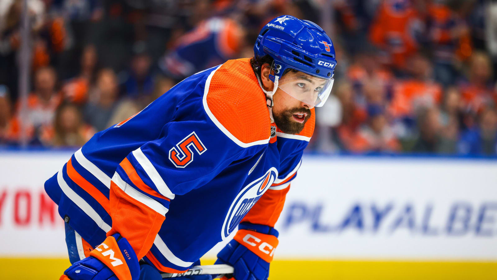Oilers, Sharks swap defensemen