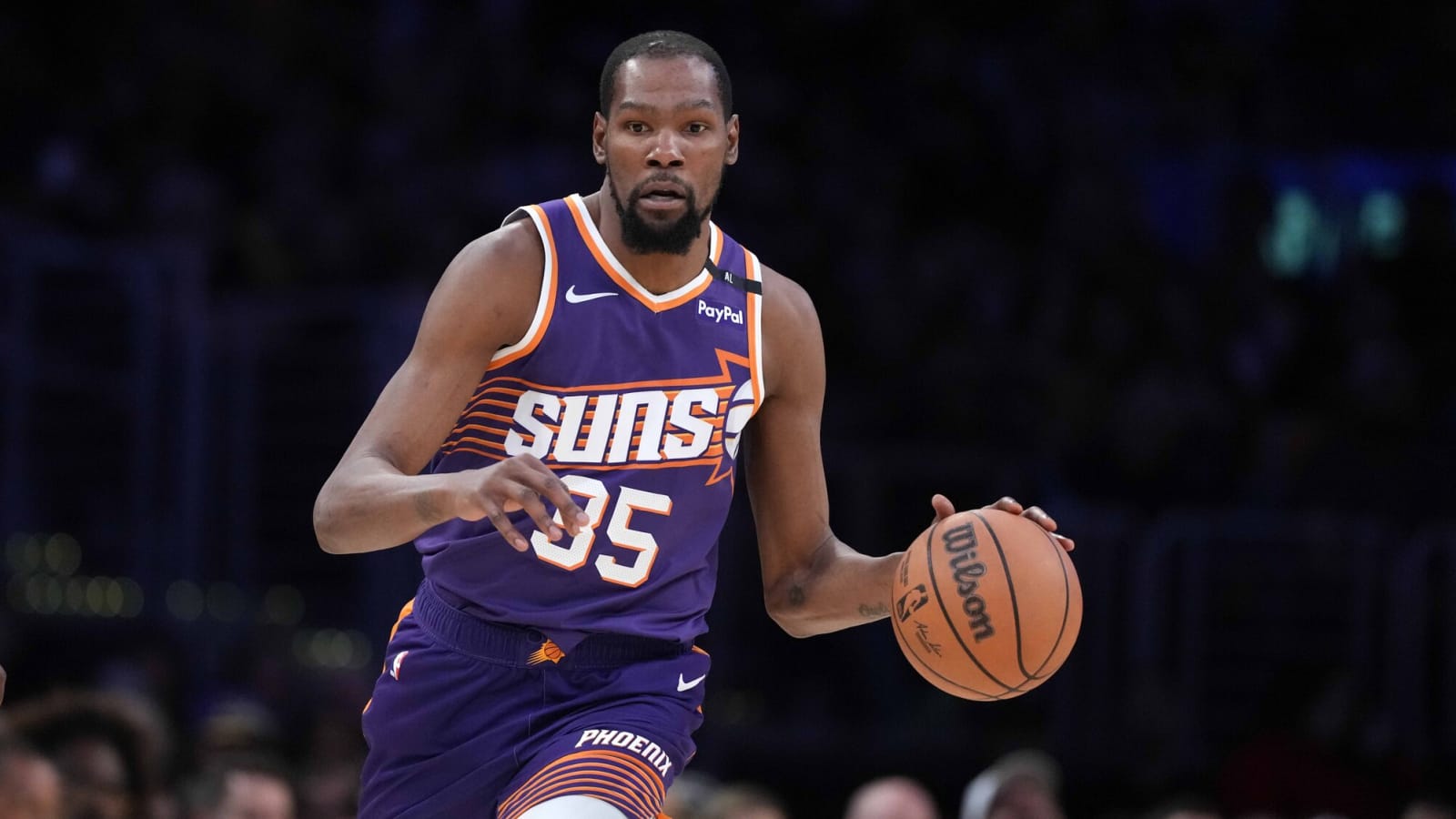 (Mic’d up video) Kevin Durant gives ‘playoff’ warning to Luka Doncic after ankle-breaker from Lakers star