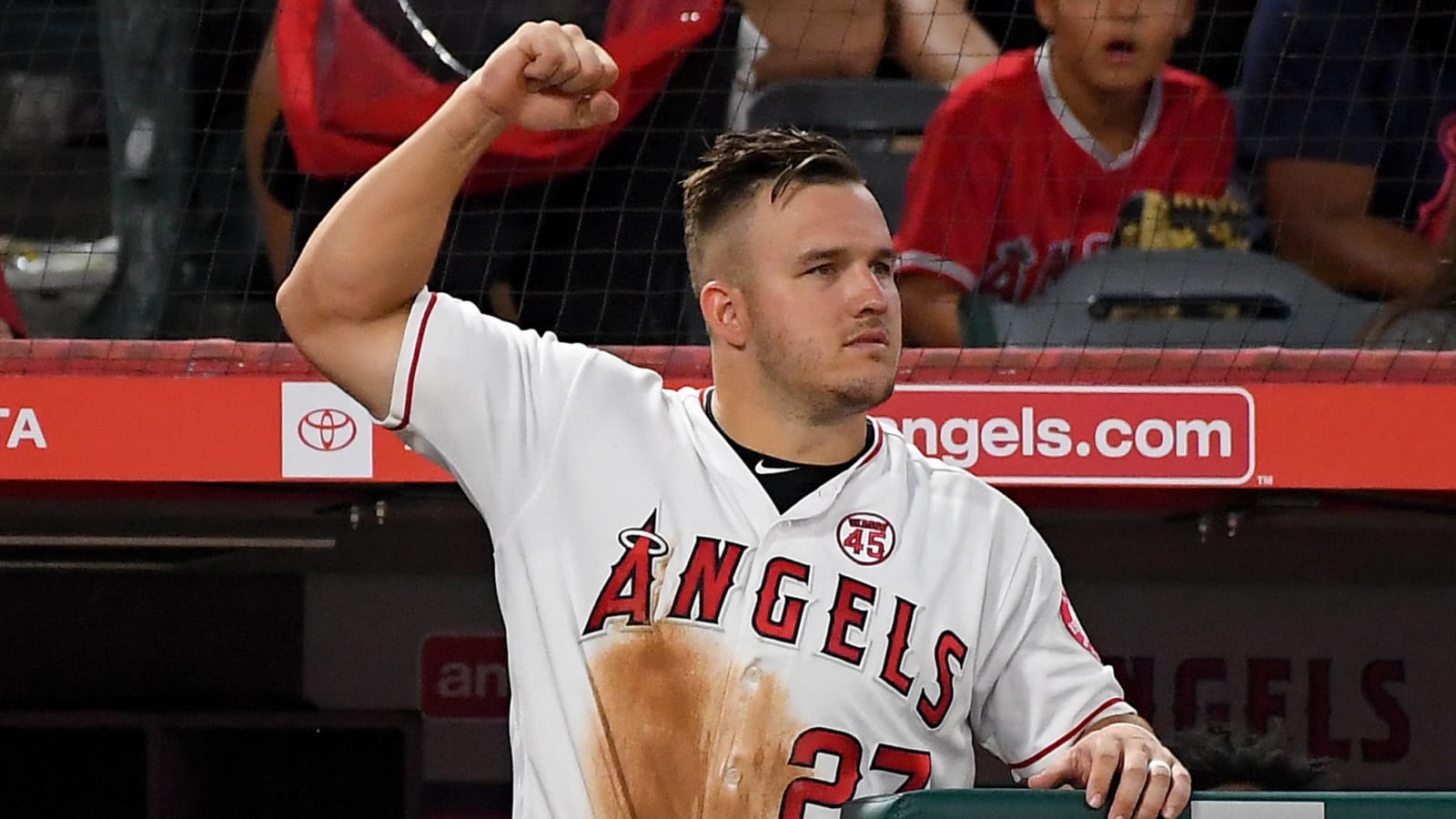 Mike Trout's newborn son was named with baseball in mind