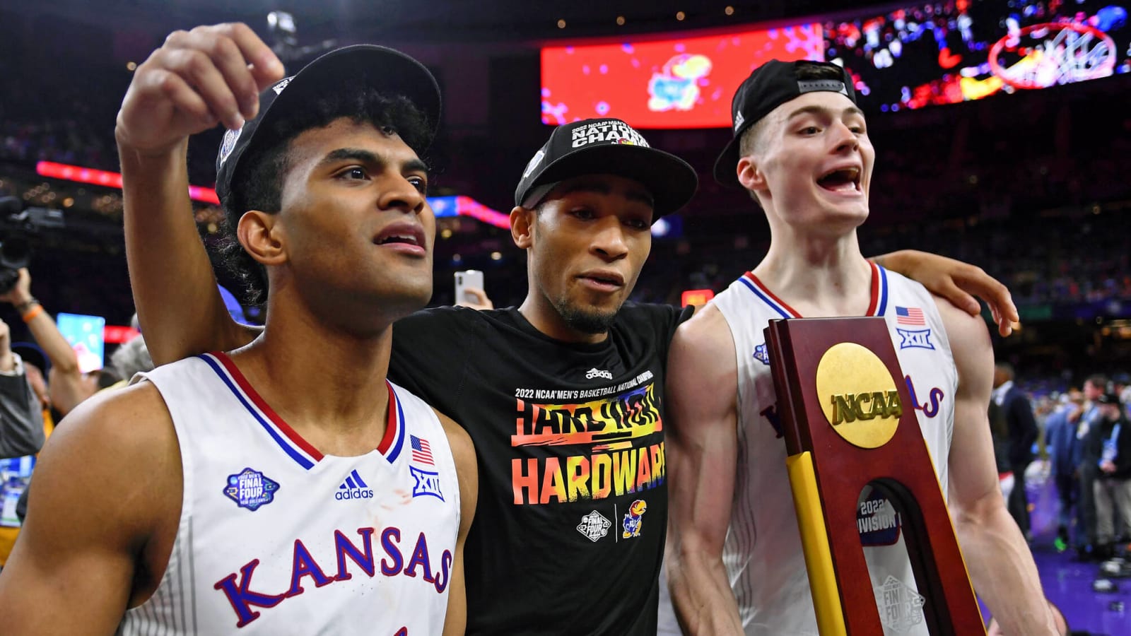 Kansas Jayhawks win title with largest comeback ever