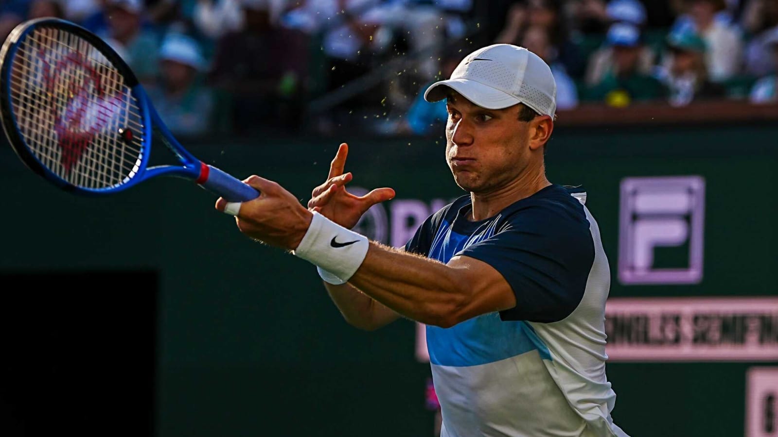 Watch: Jack Draper&#39;s Indian Wells win engulfed in controversy after descending into VAR chaos