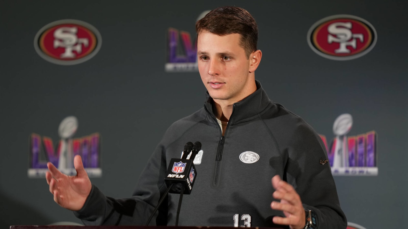 Coach discusses Brock Purdy becoming face of 49ers