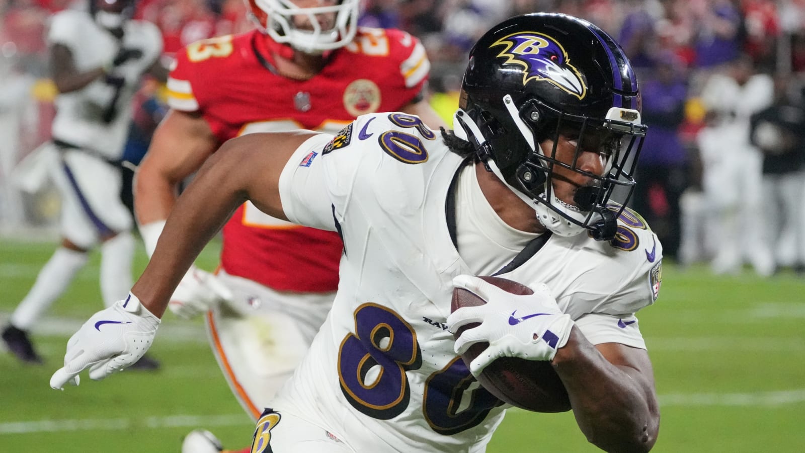 Chiefs get an escape win after Ravens Isaiah Likely’s game-tying catch is ‘ruled out of bounds’
