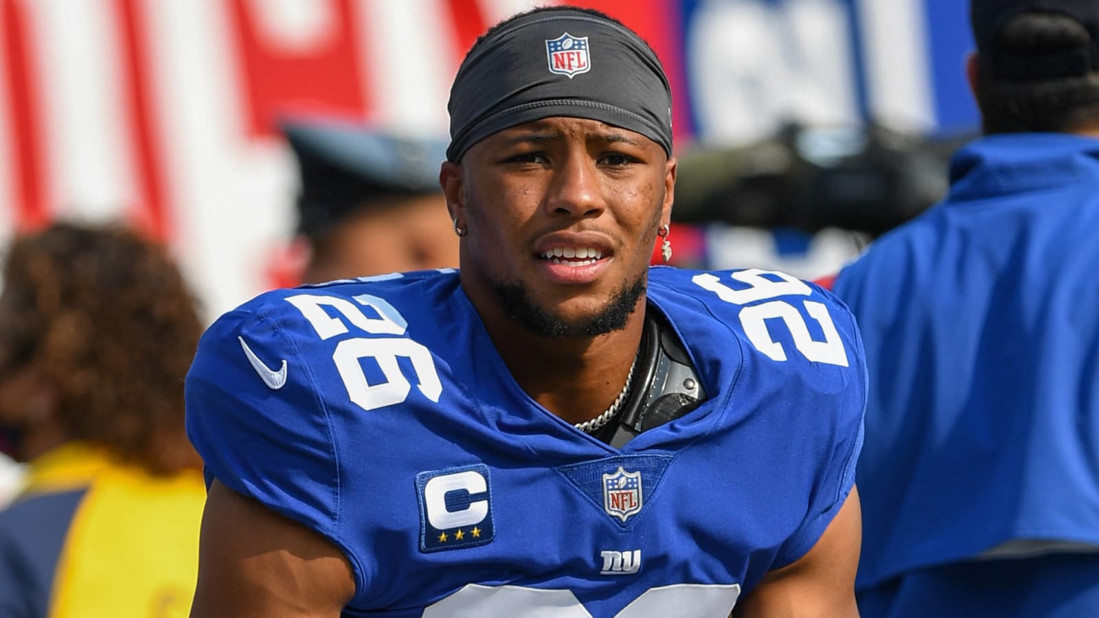 Could Giants again limit RB Saquon Barkley at Washington?