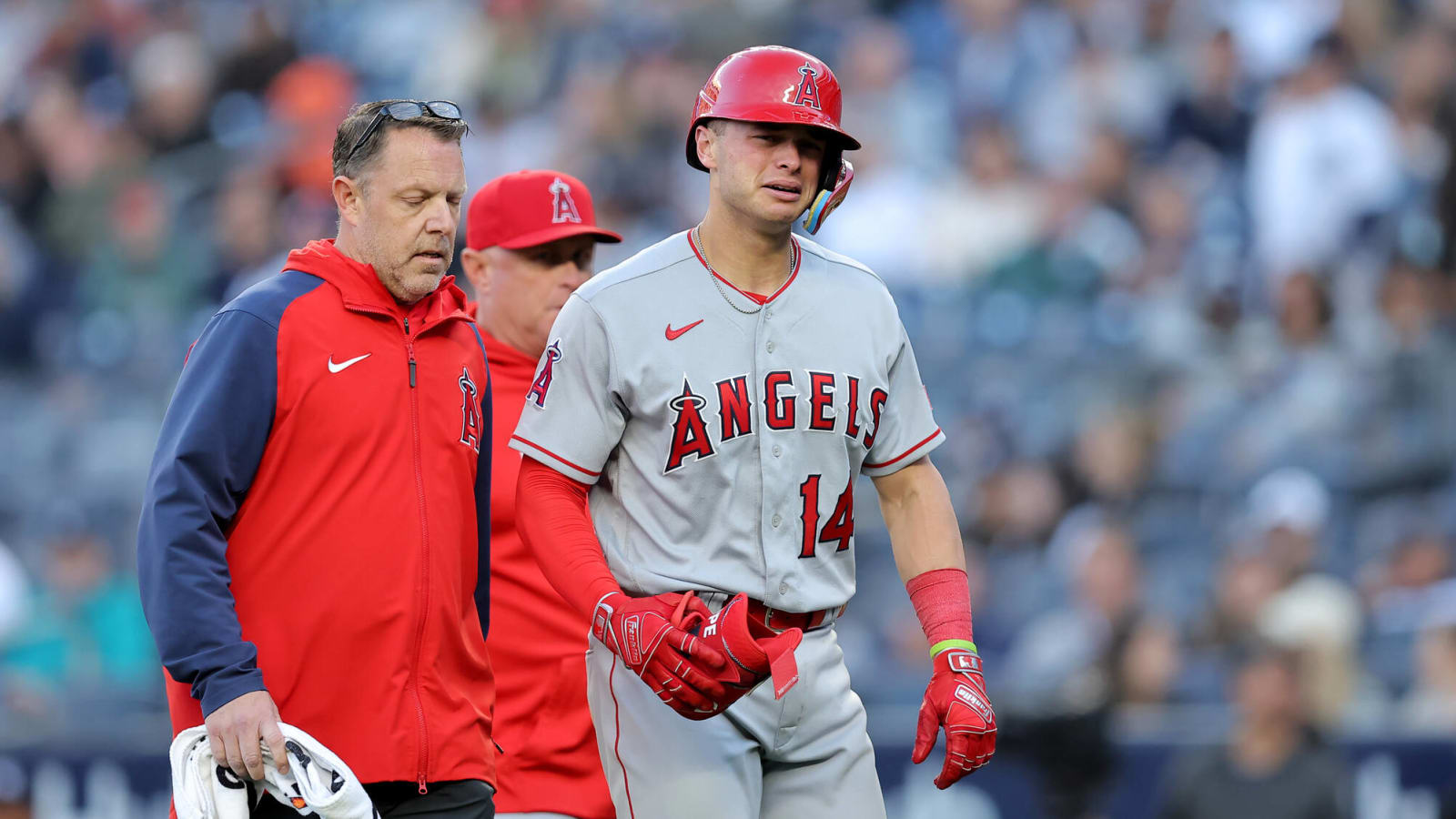 Angels Place Logan O’Hoppe On Injured List; Chad Wallach & Austin Warren Recalled