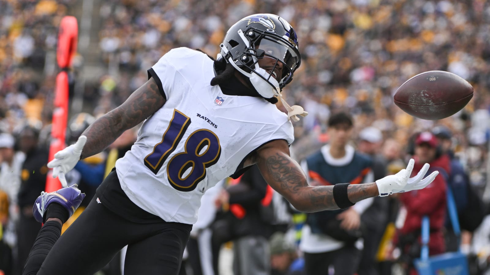 Ravens suspend WR for one game