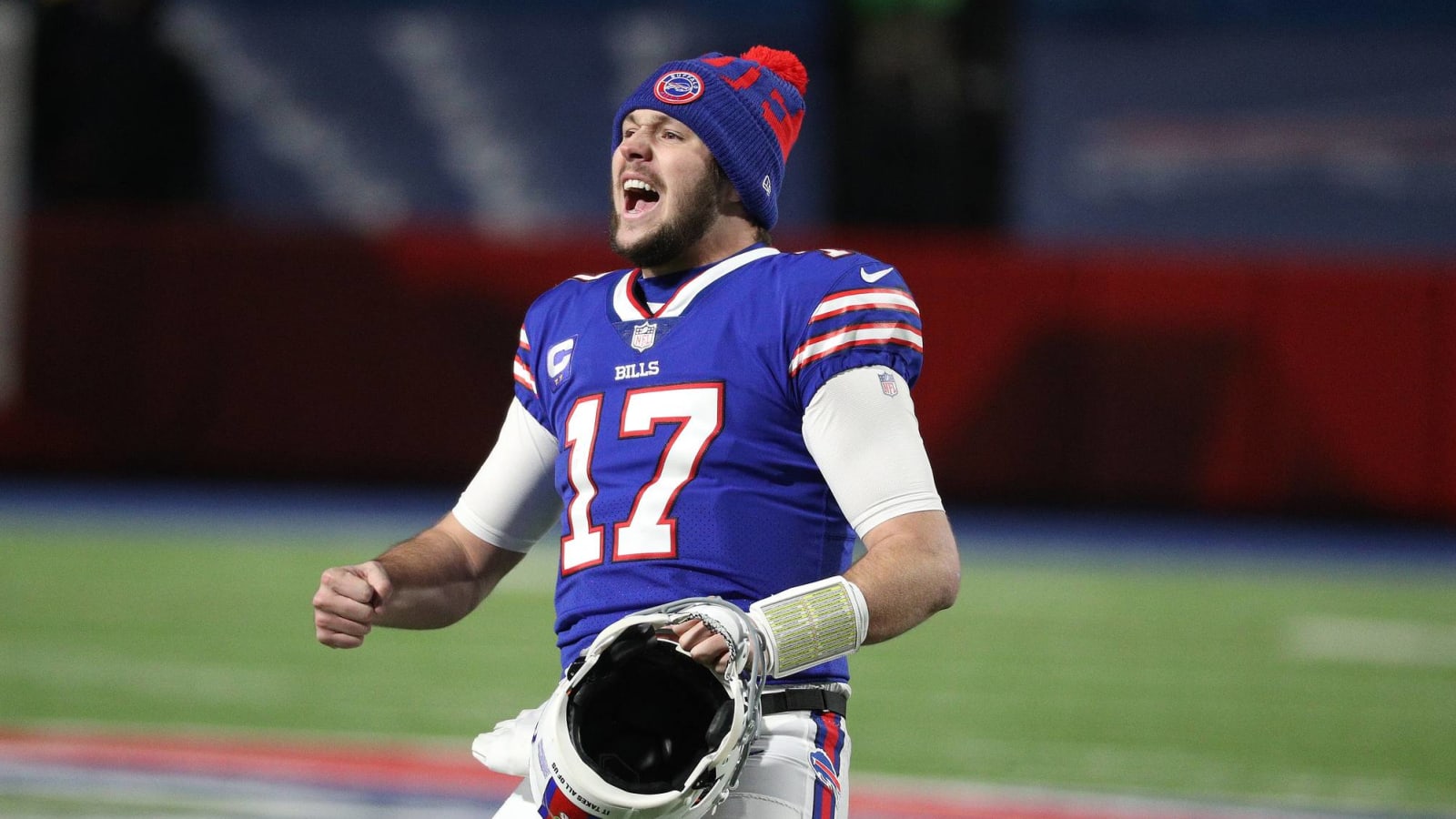 Josh Allen wants to be with Bills 'for a very long time'